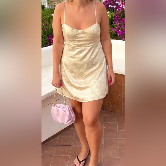 Champagne princess polly dress - Picture 1 of 10